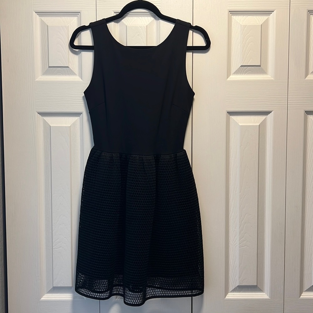Aqua Black Mini Dress